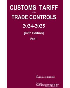 Customs Tariff and Trade Controls 2024 - 2025