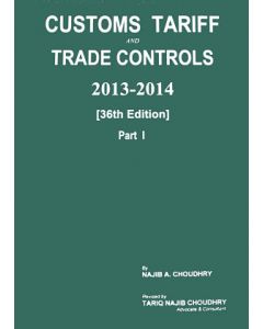 Customs Tariff and Trade Controls 2013-2014