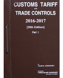 Customs Tariff and Trade Controls 2016-2017