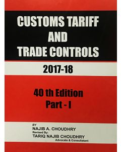 Customs Tariff and Trade Controls 2017-2018