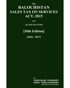 Balochistan Sales Tax on Services Act, 2015