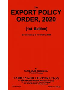 Export Policy Order, 2020