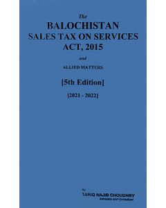 Balochistan Sales Tax on Services Act, 2015