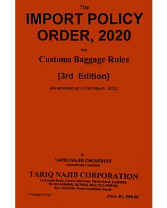 Import Policy Order, 2020