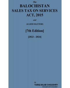 Balochistan Sales Tax on Services Act, 2015