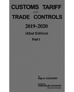 Customs Tariff and Trade Controls 2019 - 2020