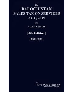 Balochistan Sales Tax on Services Act, 2015
