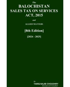 Balochistan Sales Tax on Services Act, 2015