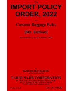 Import Policy Order, 2022