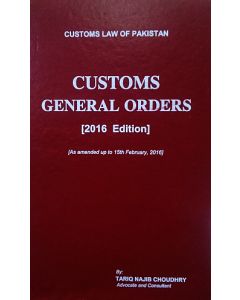 Customs General Orders