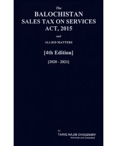 Balochistan Sales Tax on Services Act, 2015