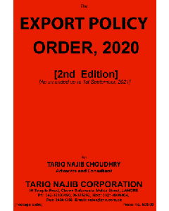 Export Policy Order, 2020